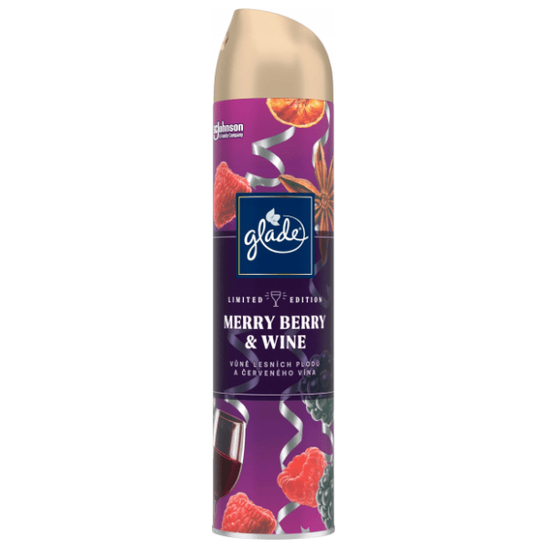 GLADE osveživač sprej merry berry & wine 300ml 0