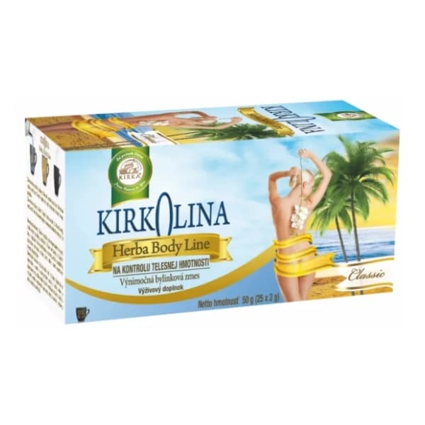 KIRKOLINA čaj za mršavljenje herba body line 50g 0