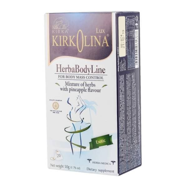 KIRKOLINA čaj za mršavljenje herba body line exotic lux 50g 0