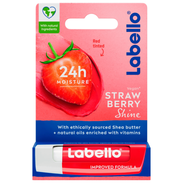 LABELLO Strawberry shine 4,8g 0