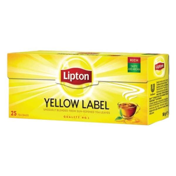 LIPTON crni čaj yellow label 50g 0