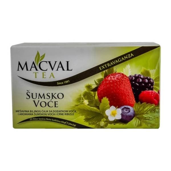 MACVAL čaj šumsko voće extravaganza 40g 0