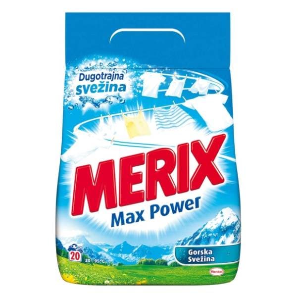 MERIX gorska svežina 20 pranja (1,8kg) 0
