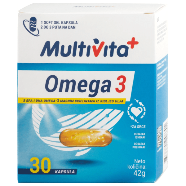 MULTIVITA Omega 3 30 kapsula 0
