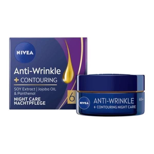 NIVEA Anti-wrinkle 65+ noćna krema za lice 50ml 0