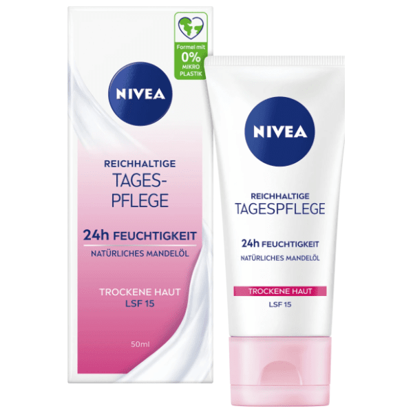 NIVEA dnevna krema za lice za suvu kožu SPF15 50ml 0