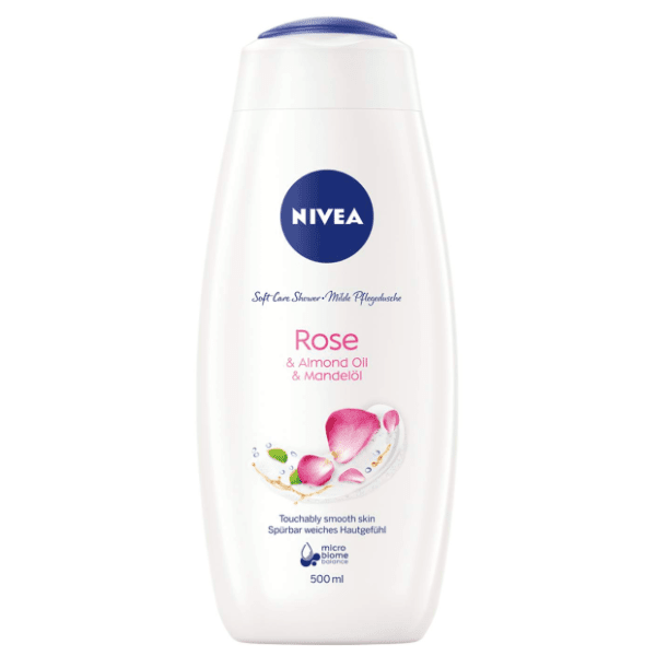 NIVEA gel za tuširanje ruža i bademovo ulje 500ml 0