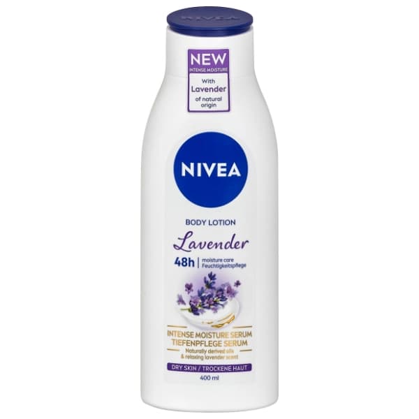 Mleko za telo NIVEA lavanda 400ml 0