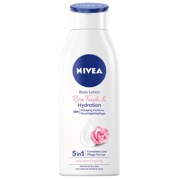 Mleko za telo NIVEA Rose touch 400ml 0