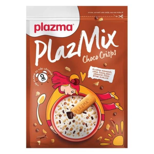 PLAZMIX obrok komadići choco crisps 350g 0