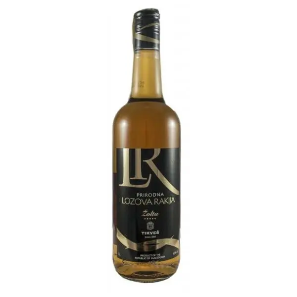Rakija TIKVEŠ lozova žolta 1l 0