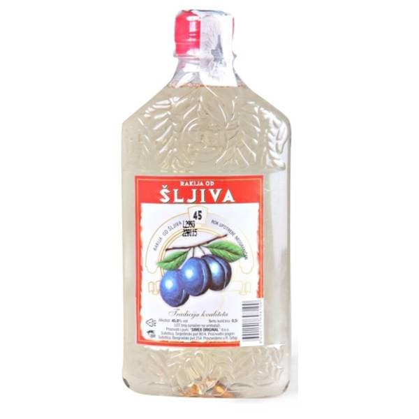 Rakija SIMEX šljiva 0,5l pet 0