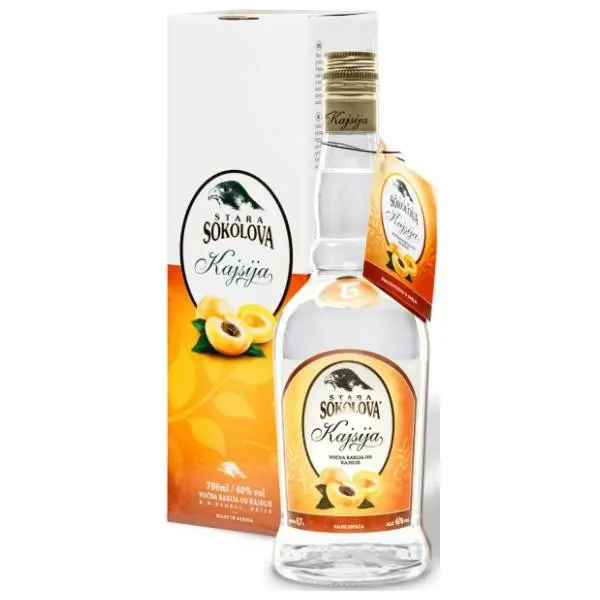Rakija STARA SOKOLOVA kajsija 0.7l 0