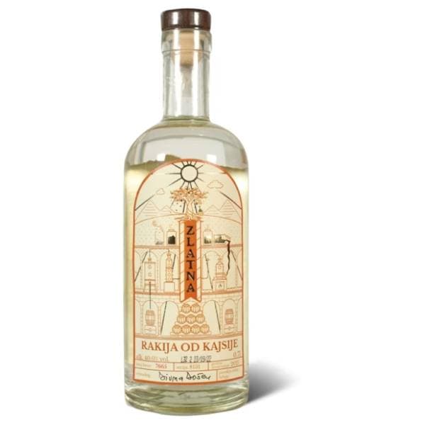 Rakija ZLATNA kajsija 0,7l 0
