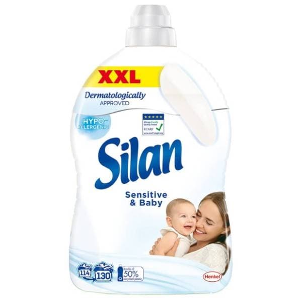 SILAN Sensitive & baby omekšivač za veš 130 pranja (2,86l) 0