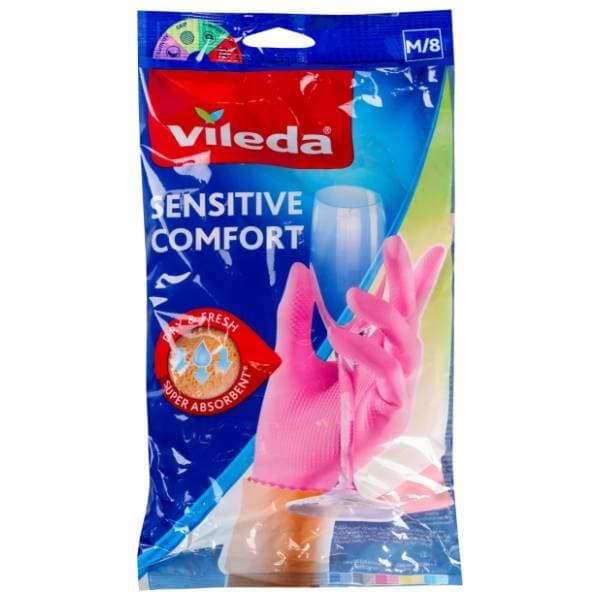 VILEDA rukavice sensitive M 8kom 0
