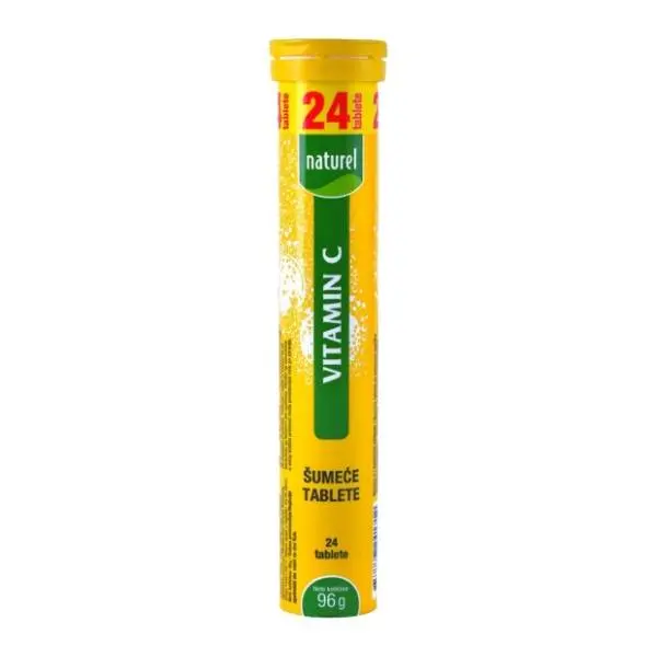 Šumeće tablete NATUREL vitamin C 96g 0