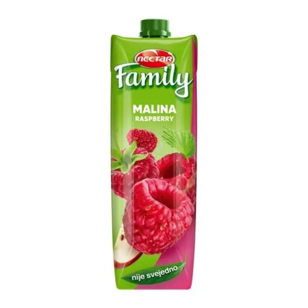 Voćni sok NECTAR Family malina 1l 0