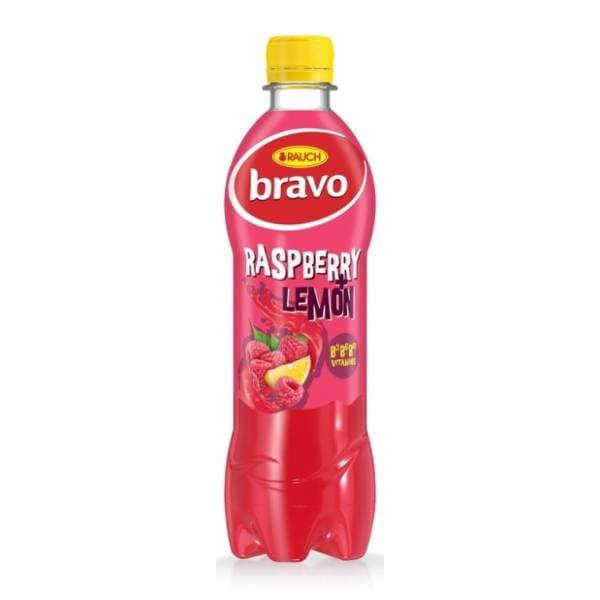 Voćni sok RAUCH Bravo malina limun 500ml 0