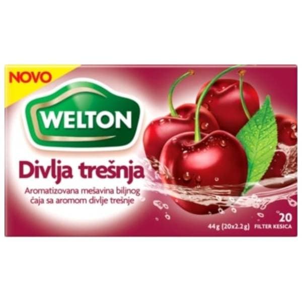 WELTON čaj divlja trešnja 44g 0