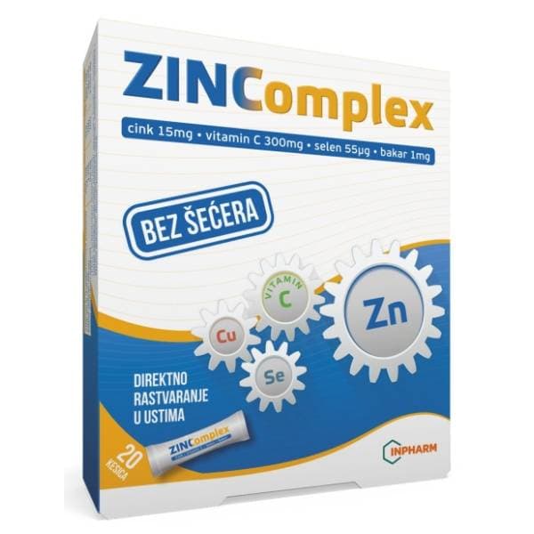 ZINComplex cink vitamin C selen bakar direct 0