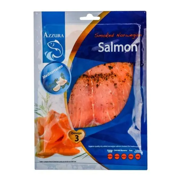 AZZURA dimljeni losos mediteraneo slajs 100g 0