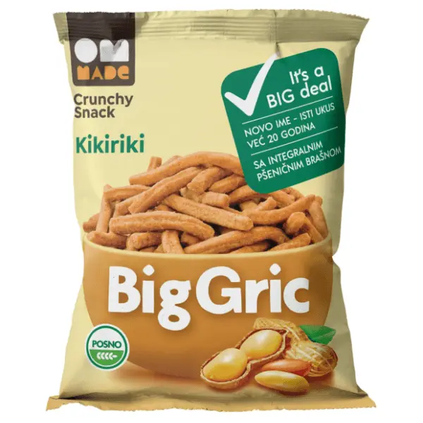 BIG GRIC grisine kikiriki 70g 0