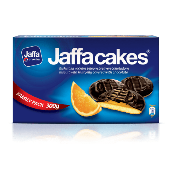 Biskvit JAFFA Cakes pomorandža 300g 0