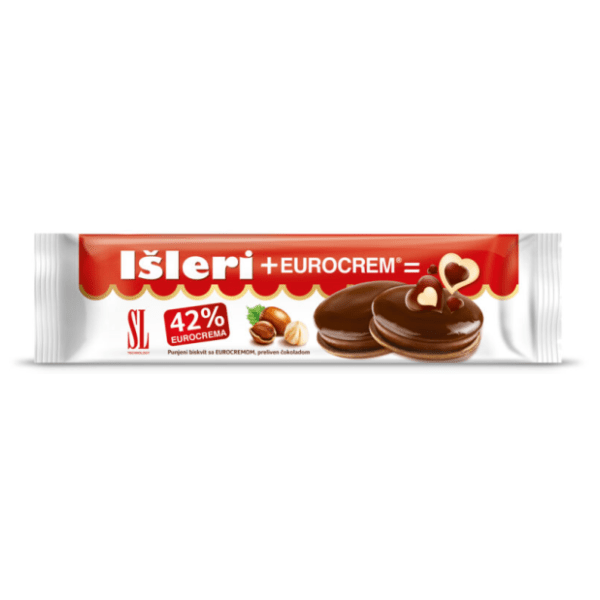 Biskvit SWISSLION Išleri + Eurocrem 125g 0