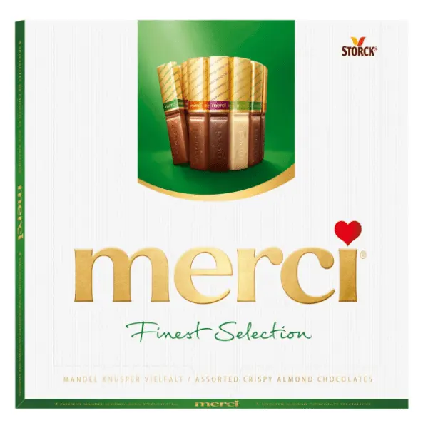 Bombonjere MERCI crispy 250g 0