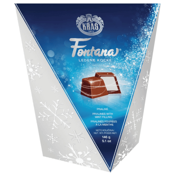 KRAŠ Fontana ledene kocke bombonjere 146g 0