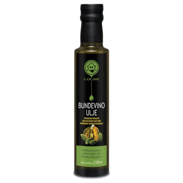 Bundevino ulje LUČAR 250ml 0
