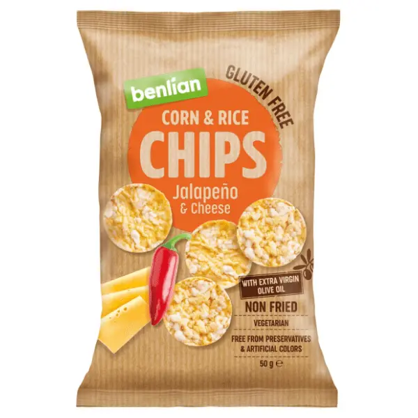 Čips BENLIAN halapenjo sir 50g 0