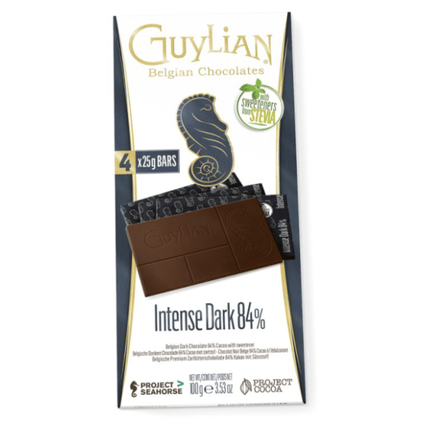 Čokolada GUYLIAN 84% kakaa sa steviom 100g 0