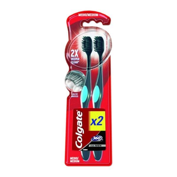 COLGATE 360 Black četkica za zube 2kom 0