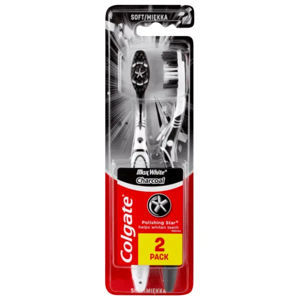 COLGATE Max white Charcoal četkica za zube 2kom 0