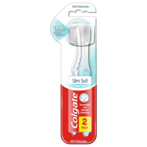 COLGATE Slim soft Deep clean četkica za zube 2kom 0