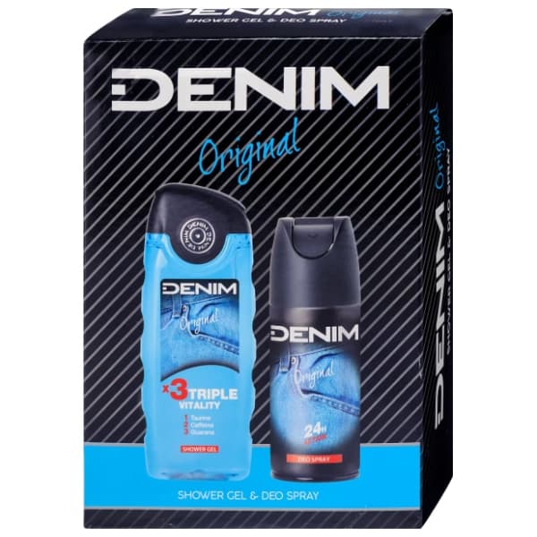 DENIM set Original (gel za tuširanje i dezodorans) 0