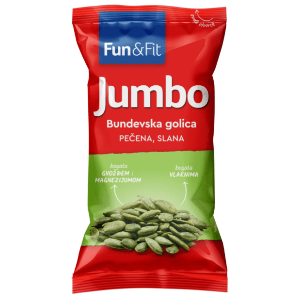 FUN & FIT Jumbo golica pečena slana 75g 0