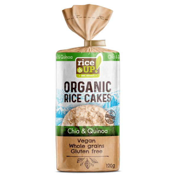 Organske pirinčane galete RICE UP kinoa čia 120g 0