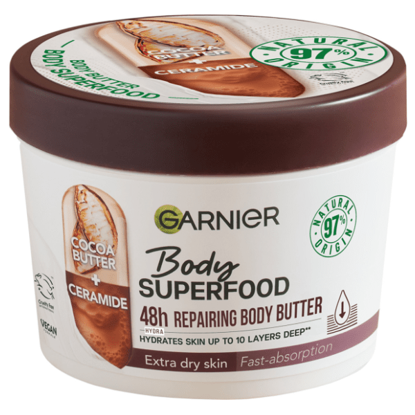 Puter za telo GARNIER Body super food kakao 380ml 0