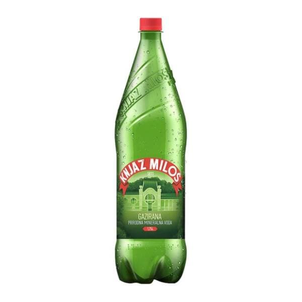 Gazirana voda KNJAZ MILOŠ 1,75l 0