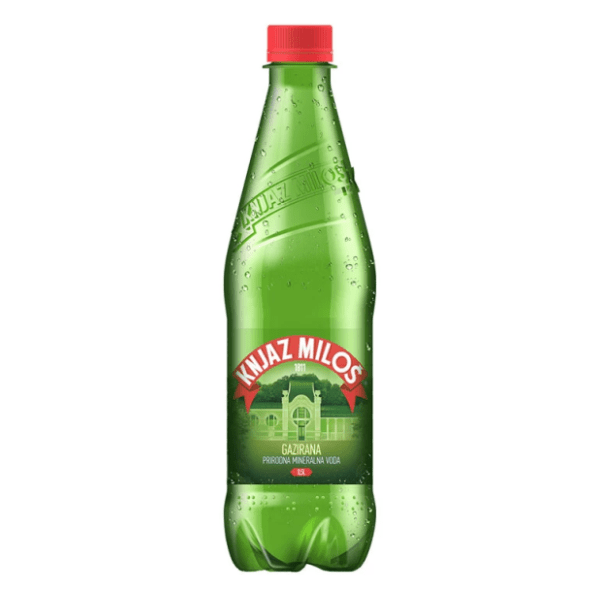 Gazirana voda KNJAZ MILOŠ 500ml 0
