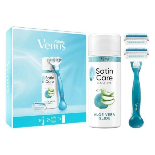 GILLETTE Venus set (brijač sa dve dopune i gel za brijanje) 0