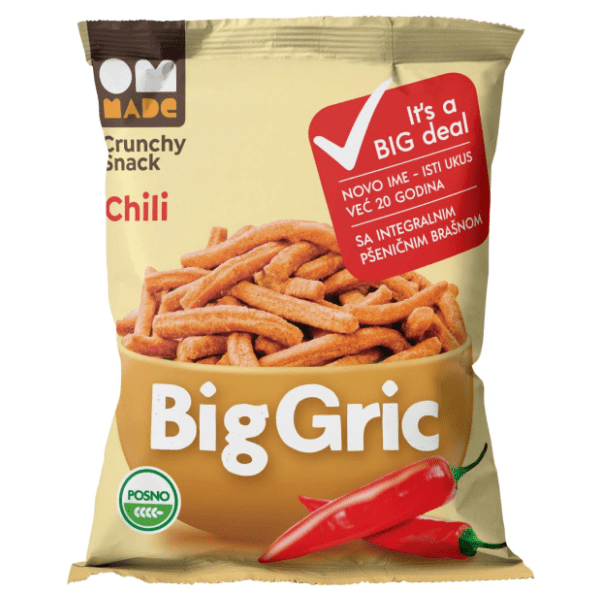 BIG GRIC grisine čili 70g 0