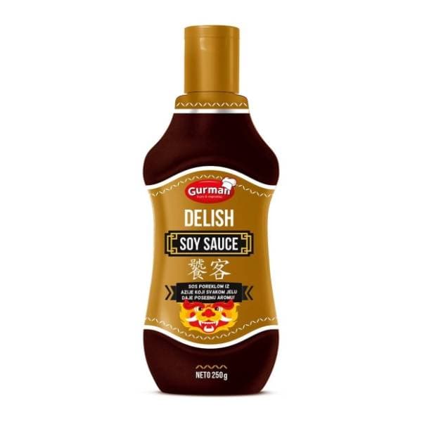 Soja sos GURMAN Delish 250g 0