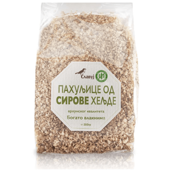 Heljdine pahuljice SLAVUJ sirove bez glutena 300g 0