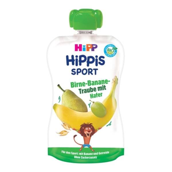HIPP Hippis kašica kruška grožđe banana ovas 120g 0