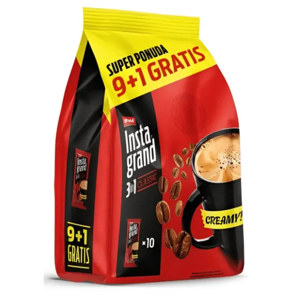 Instant kafa GRAND 3u1 classic 200g 9+1 gratis 0