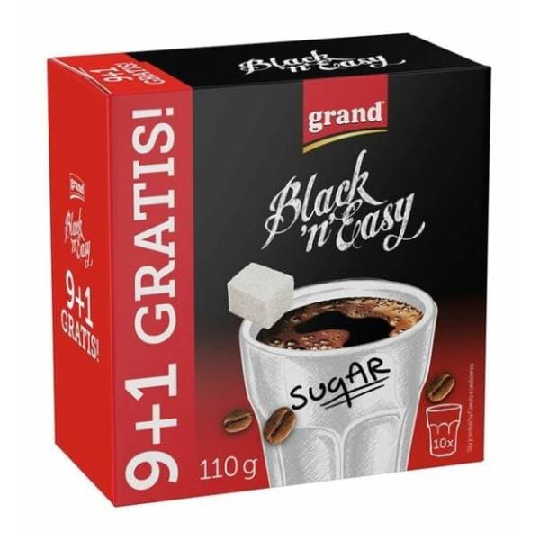Instant kafa GRAND Black'n'easy šećer 110g 9+1 gratis 0